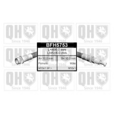 BFH5753 QUINTON HAZELL Тормозной шланг