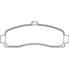 21626 158  0 4 T4047 TEXTAR Колодки тормозные