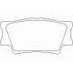 P 83 089<br />BREMBO<br />Комплект тормозных колодок, дисковый тормоз