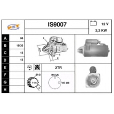 IS9007 SNRA Стартер