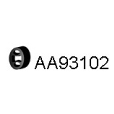 AA93102 VENEPORTE Резиновые полоски, система выпуска