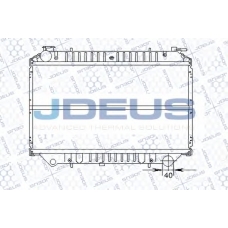019B22 JDEUS Радиатор, охлаждение двигателя