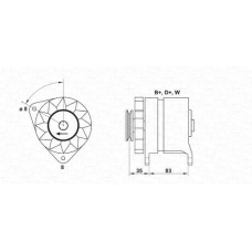 054022695010 MAGNETI MARELLI Генератор