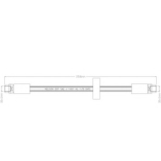 6041 REMKAFLEX Тормозной шланг