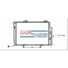 0320401 KUHLER SCHNEIDER Радиатор, охлаждение двигател