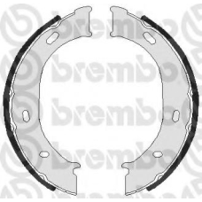 S 50 511 BREMBO Комплект тормозных колодок, стояночная тормозная с