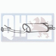 RR251B KLARIUS Глушитель выхлопных газов конечный