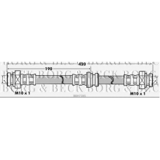 BBH7385 BORG & BECK Тормозной шланг