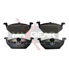 19-0614 MAXGEAR Комплект тормозных колодок, дисковый тормоз