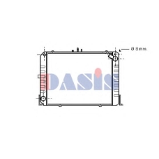 213360N AKS DASIS Радиатор, охлаждение двигателя