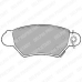 LP1307 DELPHI Комплект тормозных колодок, дисковый тормоз