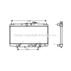 HDA2119 Prasco Радиатор, охлаждение двигателя