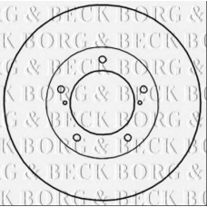 BBD6003S BORG & BECK Тормозной диск