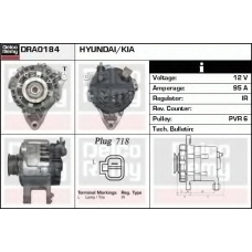 DRA0184 DELCO REMY Генератор