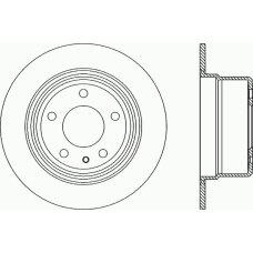 BDR1927.10 OPEN PARTS Тормозной диск