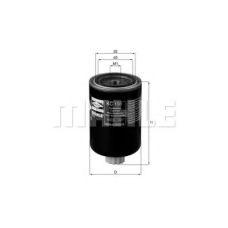 KC 191 MAHLE Топливный фильтр