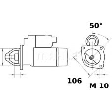 MS 80 MAHLE Стартер