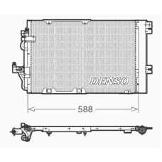 DCN20011 DENSO Конденсатор, кондиционер