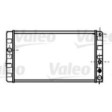 734550 VALEO Радиатор, охлаждение двигателя