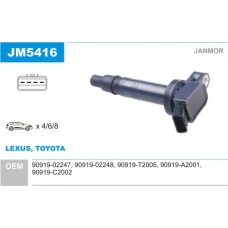 JM5416 JANMOR Катушка зажигания