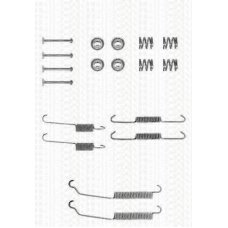 8105 102564 TRISCAN Комплектующие, тормозная колодка