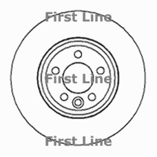 FBD1086 FIRST LINE Тормозной диск