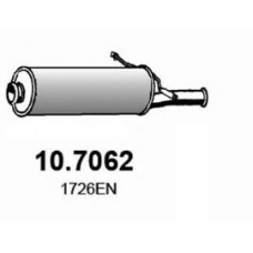 10.7062 ASSO Глушитель выхлопных газов конечный