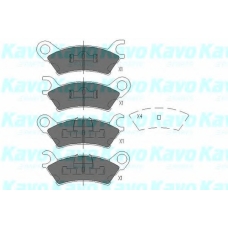 KBP-4542 KAVO PARTS Комплект тормозных колодок, дисковый тормоз