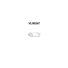 VL90247 VENEPORTE Предглушитель выхлопных газов