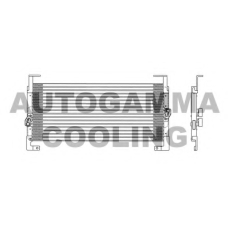 101744 AUTOGAMMA Конденсатор, кондиционер