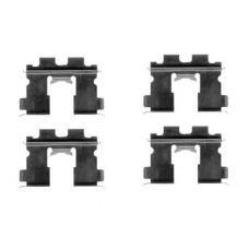 8DZ 355 205-341 HELLA Комплектующие, колодки дискового тормоза