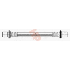 BH09703 HP Тормозной шланг