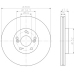MDC1621 MINTEX Тормозной диск