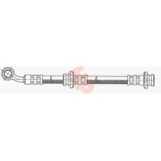 BH07608 HP Тормозной шланг