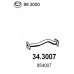 34.3007 ASSO Труба выхлопного газа