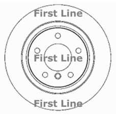 FBD1692 FIRST LINE Тормозной диск