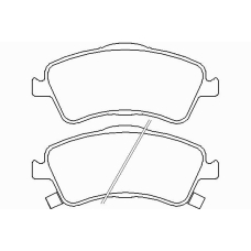 P 83 081 BREMBO Комплект тормозных колодок, дисковый тормоз