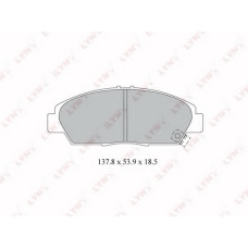 BD-3421 LYNX Колодки тормозные передние