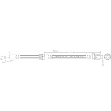5103 REMKAFLEX Тормозной шланг