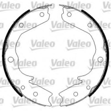 564009 VALEO Комплект тормозных колодок, стояночная тормозная с