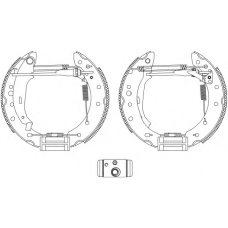 R1302 PAGID Комплект тормозных колодок