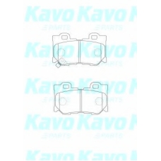 BP-6607 KAVO PARTS Комплект тормозных колодок, дисковый тормоз