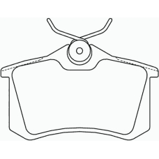 MDK0196 MINTEX Комплект тормозов, дисковый тормозной механизм