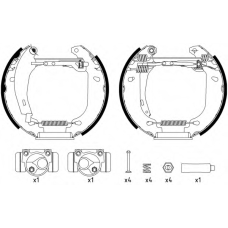 8DB 355 003-971 HELLA Комплект тормозных колодок