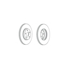 DDF1865C FERODO Тормозной диск