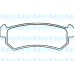 BP-1010 KAVO PARTS Комплект тормозных колодок, дисковый тормоз