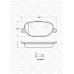 363702161434 MAGNETI MARELLI Комплект тормозных колодок, дисковый тормоз