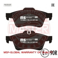 13046071952N-SET-MS MASTER-SPORT Комплект тормозных колодок, дисковый тормоз