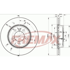 BD-4539-50 FREMAX Тормозной диск