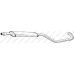 283-627 BOSAL Средний глушитель выхлопных газов